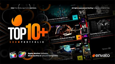 TOP +10 Opener FCPX