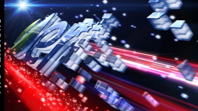 Digitally Generated 3D Logo (2 in 1)