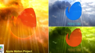 Clouds Logo Reveal - Apple Motion