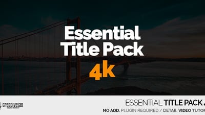 Essential Title Pack 4K