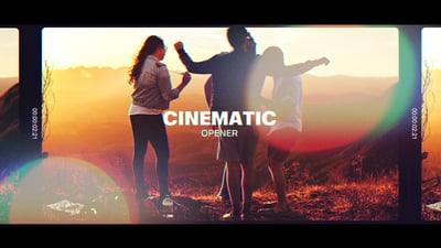 Cinematic Opener - Modern Slide Opener