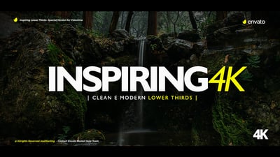 Inspiring Lower Thirds for Premiere