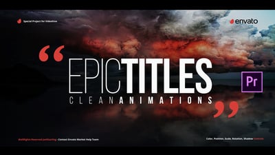 Epic Titles for Premiere