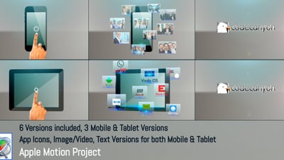 Mobile-Tablet Apps Promo - Apple Motion