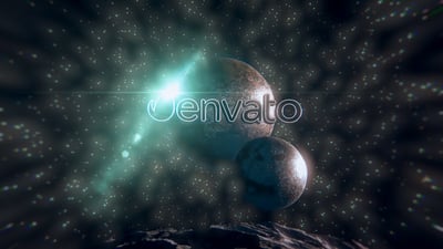 Space Glitch Logo
