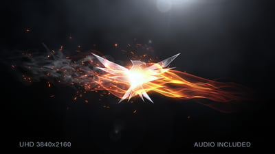 Elegant Flame Logo