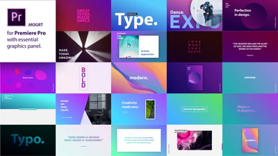 Text Animation Typography - Title Pack
