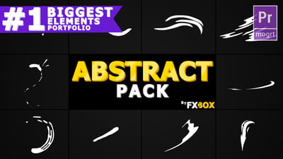 Flash FX Abstract Shapes | Premiere Pro MOGRT