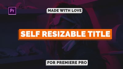 Self Resizable Title