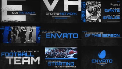 Grunge Sports Promo
