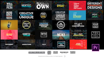 Title Animations For Premiere Pro