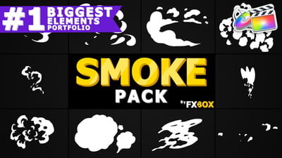 2d FX SMOKE Elements | FCPX
