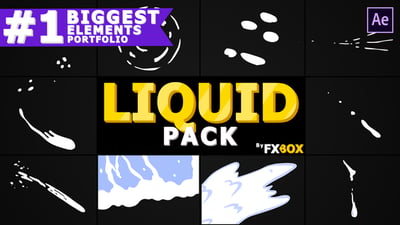 Liquid Shape Elements | After Effects