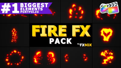 Fire Elements Pack | FCPX