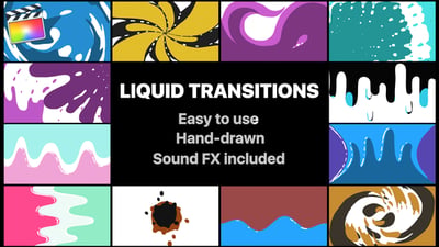 Liquid Motion Transitions Pack | Final Cut