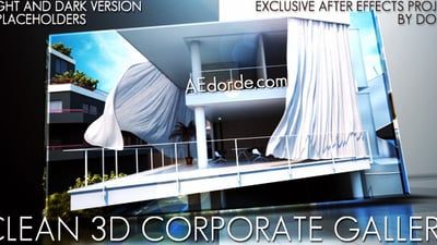 Clean 3d Corporate Gallery