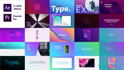 Text Animation Typography - Title Pack