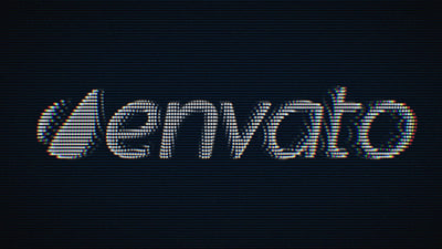Glitchy Logo Reveal