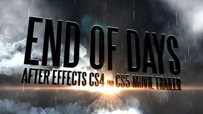 The End Of Days Trailer Titles
