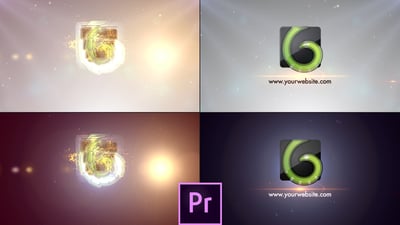 Glass Logo Form - Premiere Pro