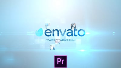 Simple Elegant Logo - Premiere Pro