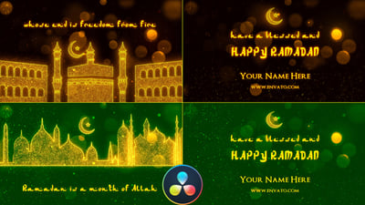 Ramadan Openers - DaVinci Resolve