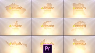 World Countries Logo Pack V5 - Premiere Pro