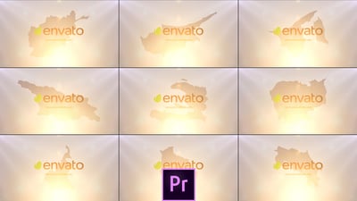 World Countries Logo Pack V8 - Premiere Pro