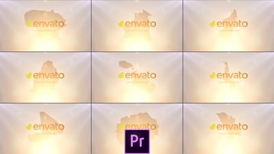 World Countries Logo Pack V17 - Premiere Pro