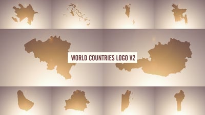 World Countries Logo & Titles V2