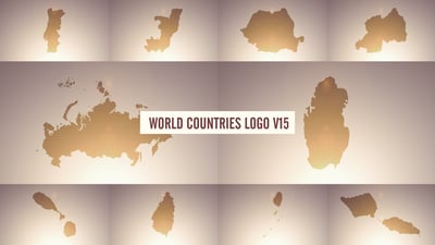 World Countries Logo & Titles V15
