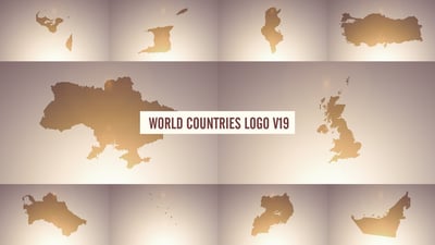 World Countries Logo & Titles V19