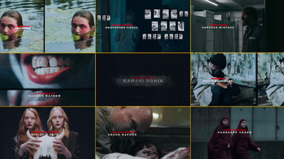 Horror Thriller Title sequence