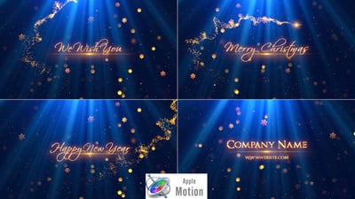 Christmas Wishes Titles - Apple Motion