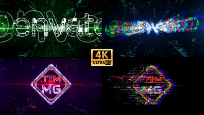 Cyber Construction Logo 4K
