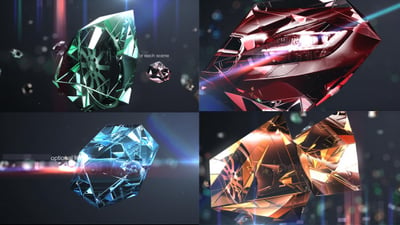 Diamonds Photo Slider/Opener