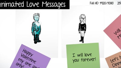 Animated Love Messages