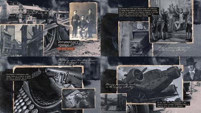 Vintage Documentary Opener Video Template