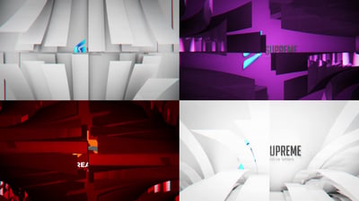 Simple Unfold Logo Reveals