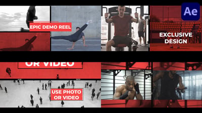 Epic Demo Reel for After Effects