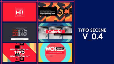 Titles Typography 4