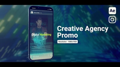 Creative Agency Promo Vertical