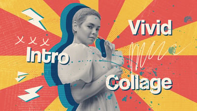 Vivid Collage Intro
