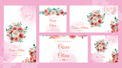 Angela Wedding Invitation