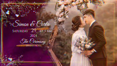 Wedding invitation