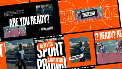 Creative Sport Promo After Effect Template