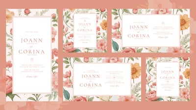 Eucalyptus Wedding Invitation