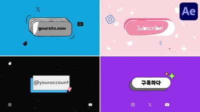 Buttons for After Effects