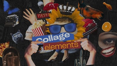 Creative Collage Pack with Intro and 4 Stories