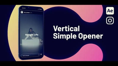 Vertical Simple Opener